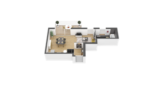 appartement A106 de type NC