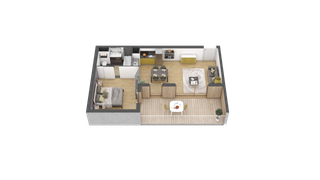 appartement A204 de type NC