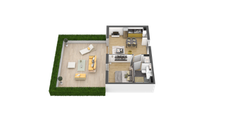 appartement B004 de type NC