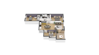 appartement B102 de type NC