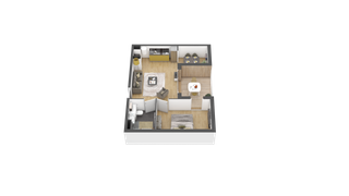 appartement B104 de type NC